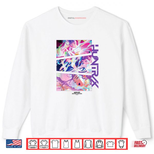 Sweatshirt HUNTRIX Anime Style KPop Demon Hunter Shirt