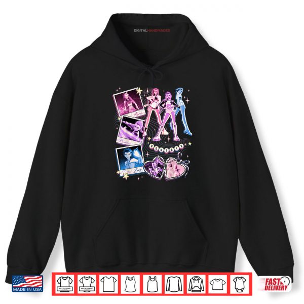 Hoodie Zoey Showcase Retro Neon Poster Shirt