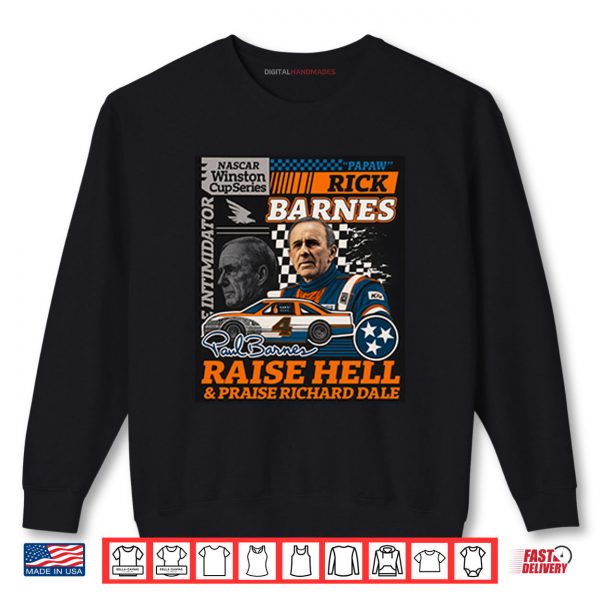 Sweatshirt Tennessee Volunteers Rick Barnes NASCAR Racing Shirt