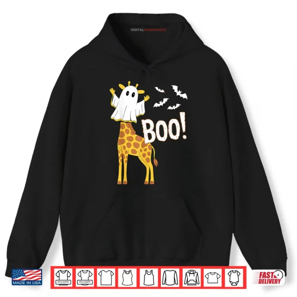 Hoodie Giraffe Boo Halloween Costume Shirt