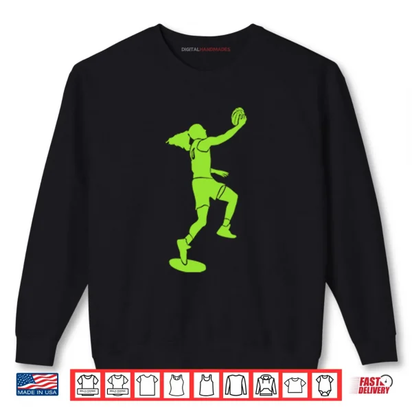 Sweatshirt Sue Bird Seattle Storm Basketball Neon Shirt