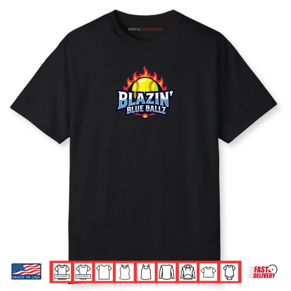 Blazin Blue Ballz Shirt