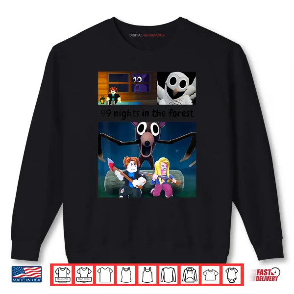 Sweatshirt 99 Nights in The Forest Fan Merch Shirt