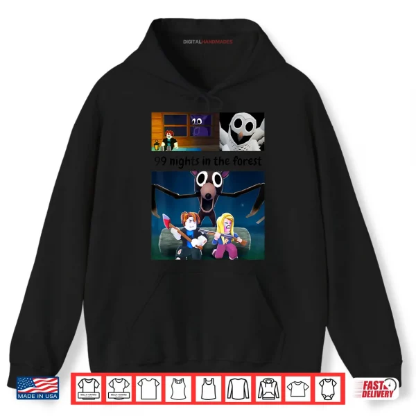 Hoodie 99 Nights in The Forest Fan Merch Shirt