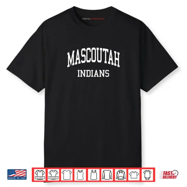 Mascoutah High School HS Mascoutah IL Retro Sports Shirt