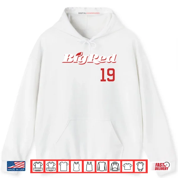 Hoodie Owen Caissie Big Red 19 Chicago Cubs Shirt