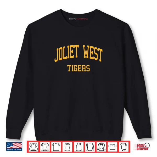 Sweatshirt Joliet West High School HS Joliet IL Retro Sports Shirt