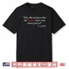 Hey Did You Know That The Yankees Don’t Wear Cotton Jerseys Shirt