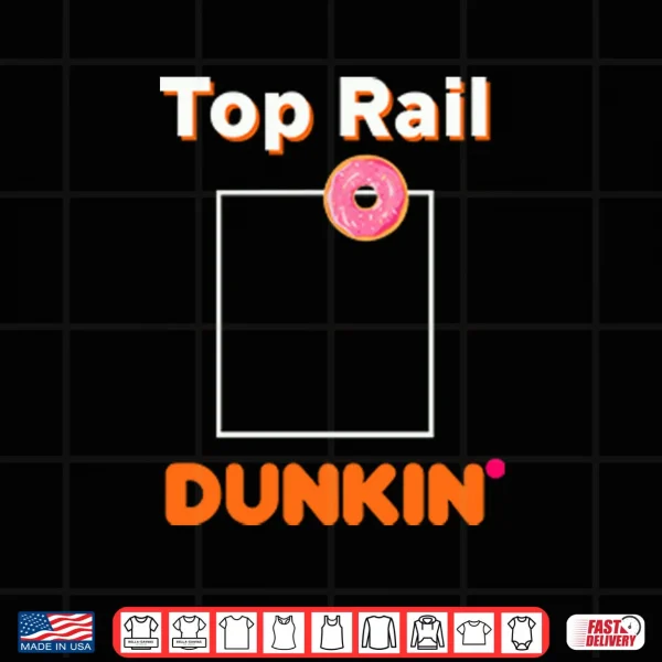 Design Red Sox Top Rail Dunkin Donut Shirt