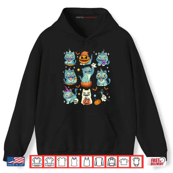 Hoodie Derpy Tiger and Sussie Bird Halloween Shirt