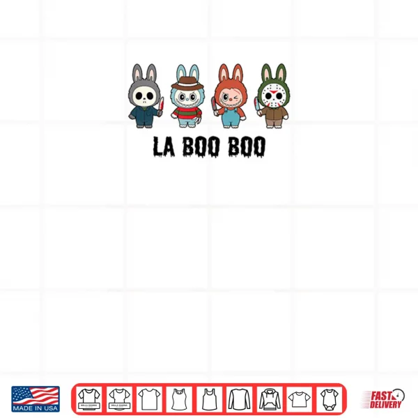 Design Halloween La Boo Boo Pop Culture Horror Party Shirt