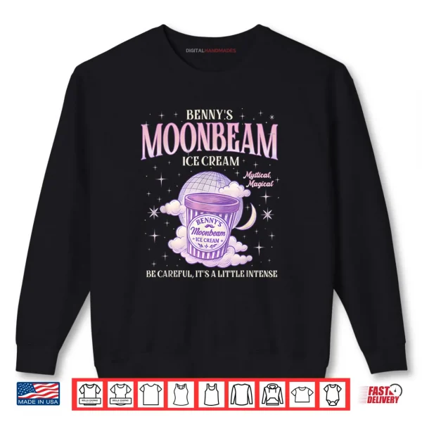 Sweatshirt Moonbeam Ice Cream Truck Retro Double Scoop Popsicle Shirt