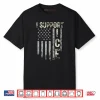 Support ICE Immigration Officers American Flag Border Patrol Shirt