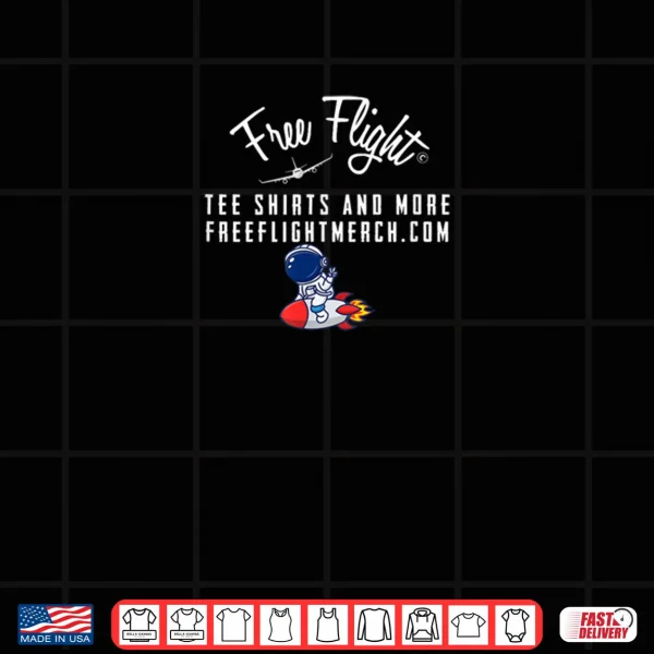 Design Free Flight Merch Shirt
