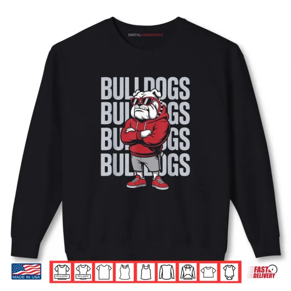 Sweatshirt Retro Bulldogs Shirt