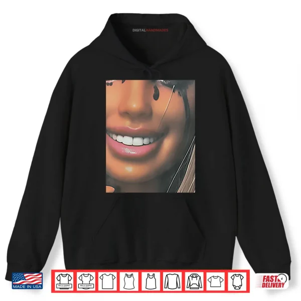 Dark Humor Doll Smoking Selfie Parody Sarcastic Joke Funny Shirt 1