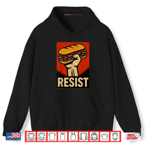 Resist DC Sandwich Thrower Shirt