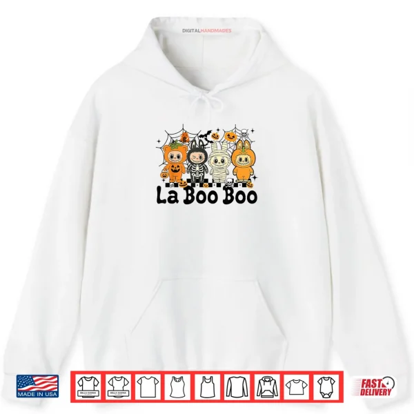Hoodie Laboo Boo Cute Ghost Halloween Shirt
