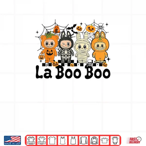 Design Laboo Boo Cute Ghost Halloween Shirt