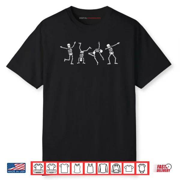 Dancing Skeleton Fuck Trump Halloween Shirt
