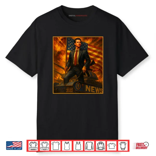 Gavin Newsom Patriotic Tank Shirt