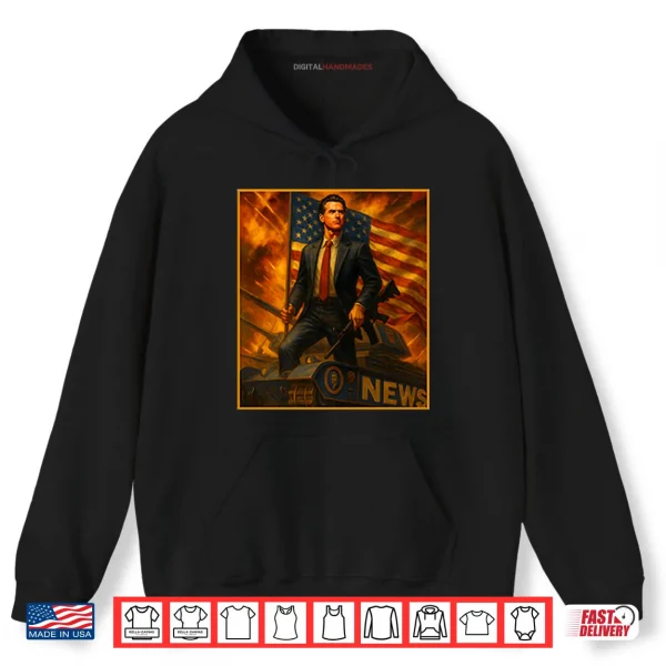 Hoodie Gavin Newsom Patriotic Tank Shirt