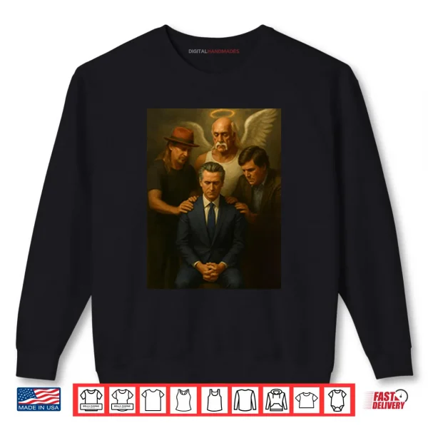 Sweatshirt Gavin Newsom The Chosen One Shirt