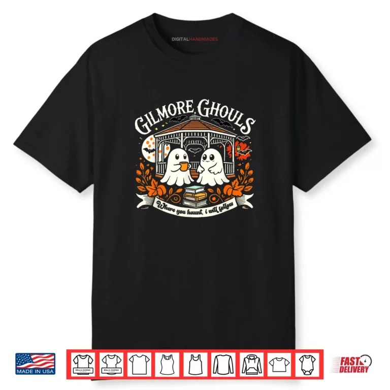 Gilmore Cozy Ghouls Ghost Parody Halloween Fall for Gilmore Shirt