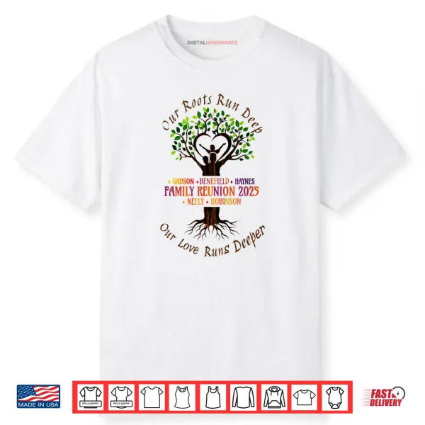 Our Love Runs Deeper Family Reunion Shirt