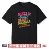 Retro Napalm Era Fit Check Heels Nails Blade Mascara Makeup Shirt