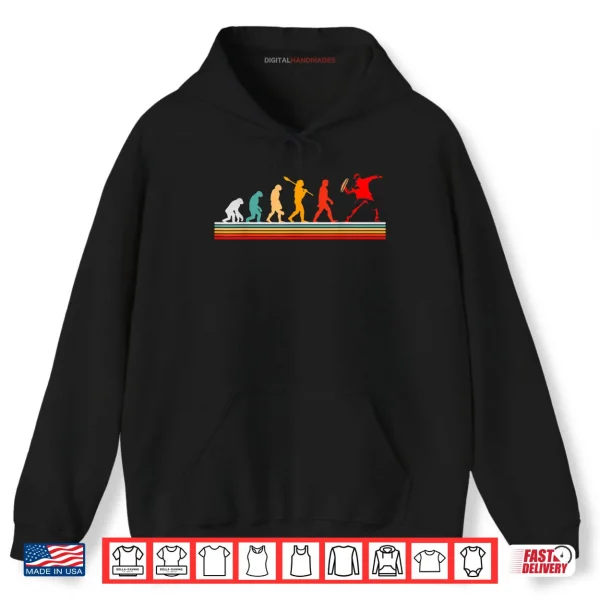 Hoodie Evolution of Protest Retro Vintage Free DC The Sandwich Guy Shirt