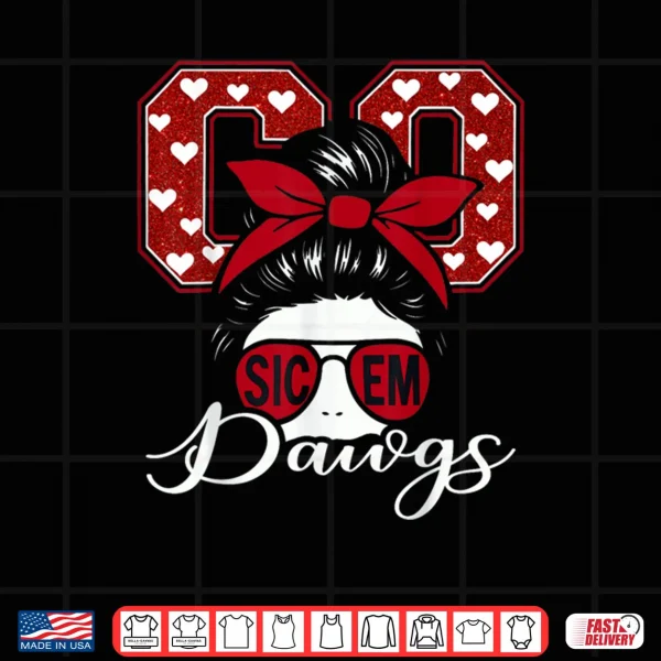 Design Go Dawgs Funny Sic Em Retro Shirt