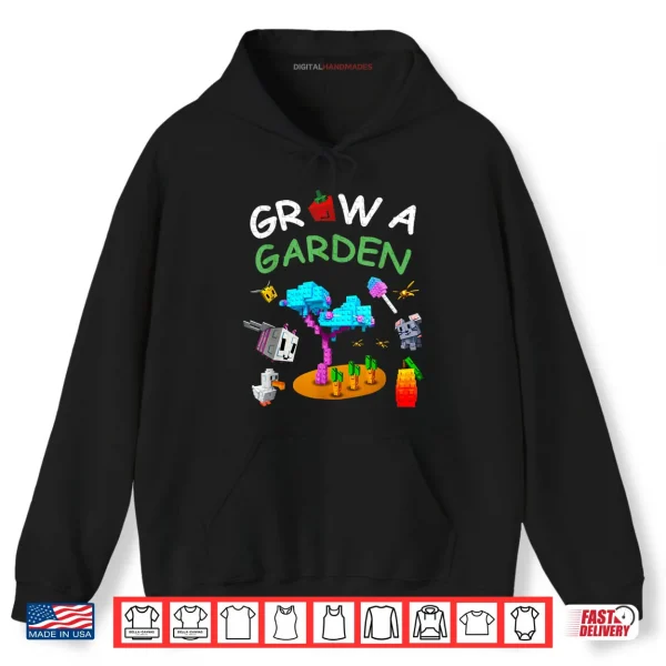 Hoodie Grow A Garden Funny Candy Blossom Shirt