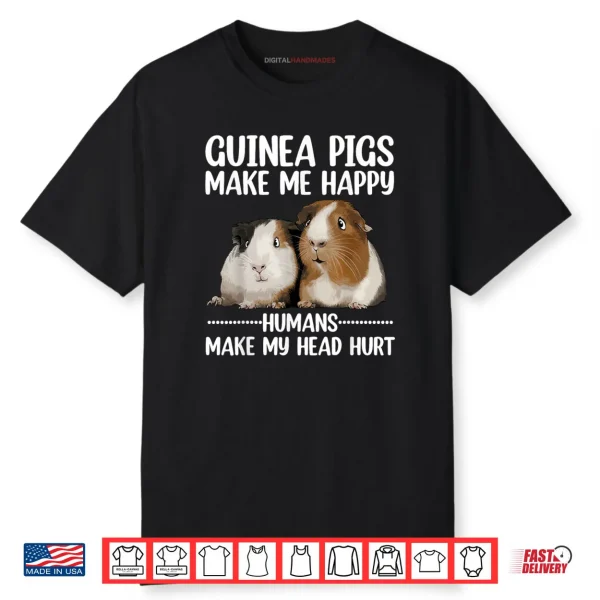 Guinea Pig Art Guinea Pig Lovers Shirt