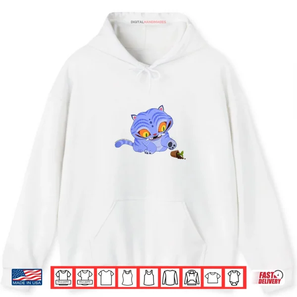 Hoodie Kpop Demon Hunters Derpy Playing with Plant Vase Shirt