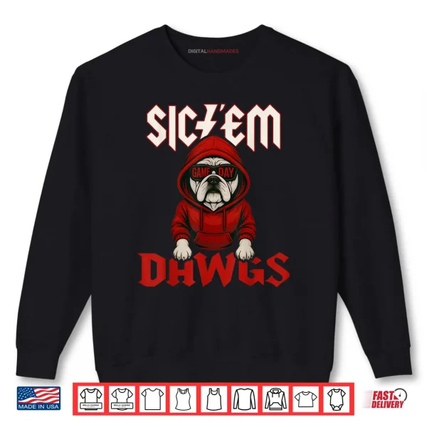 Sweatshirt Retro Sic Em Dawgs Game Day Shirt