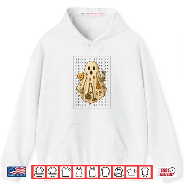Hoodie Spooky Season Cleaning Shirt 1