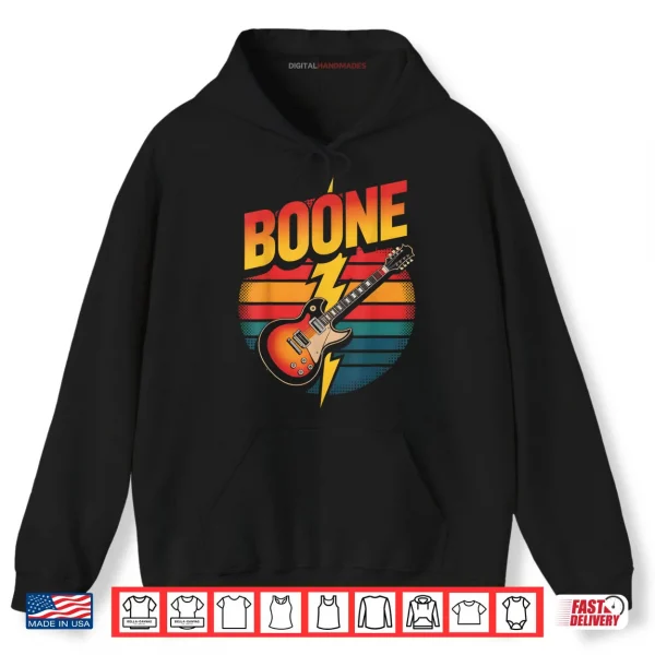 Hoodie Vintage Boone Name Lover Retro Shirt