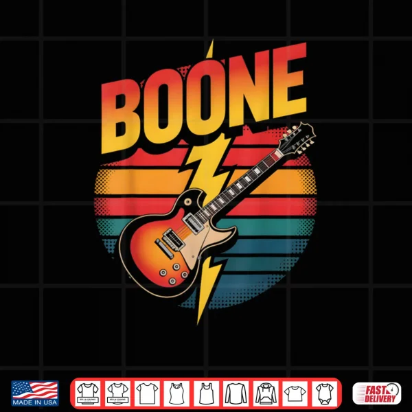 Design Vintage Boone Name Lover Retro Shirt