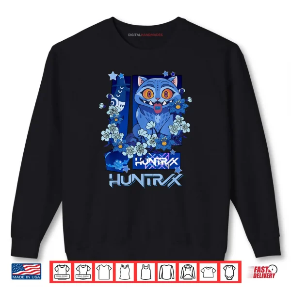 Sweatshirt Colorful and Splendid Tiger Derpy Anime Style KPop Demon Hunters Shirt