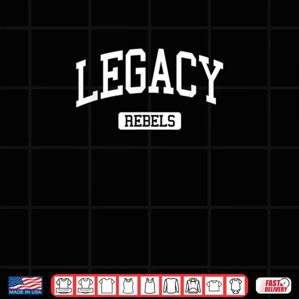 Design Legacy High School HS Midland TX Varsity Sports Shirt