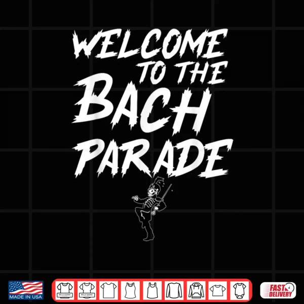 Design Welcome To The Bach Parade Girls Trip Gothic Bachelorette Shirt