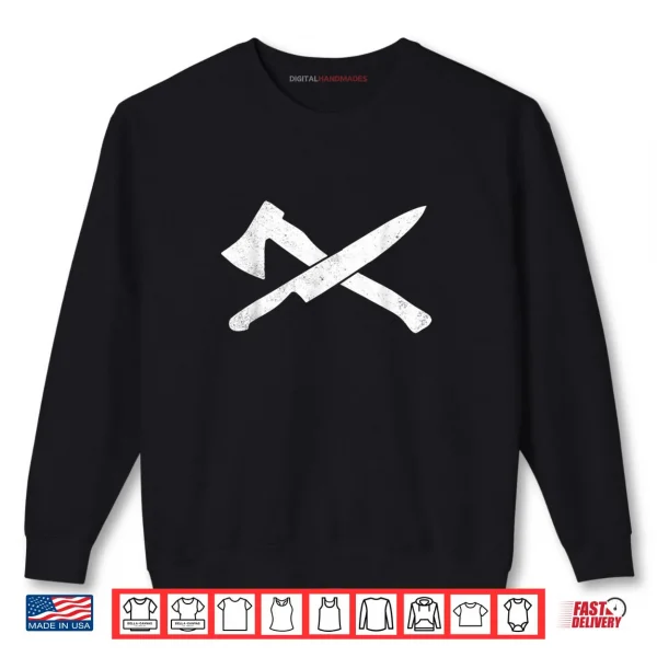 Sweatshirt Scottish Knife and Axe Shirt