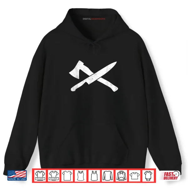 Hoodie Scottish Knife and Axe Shirt