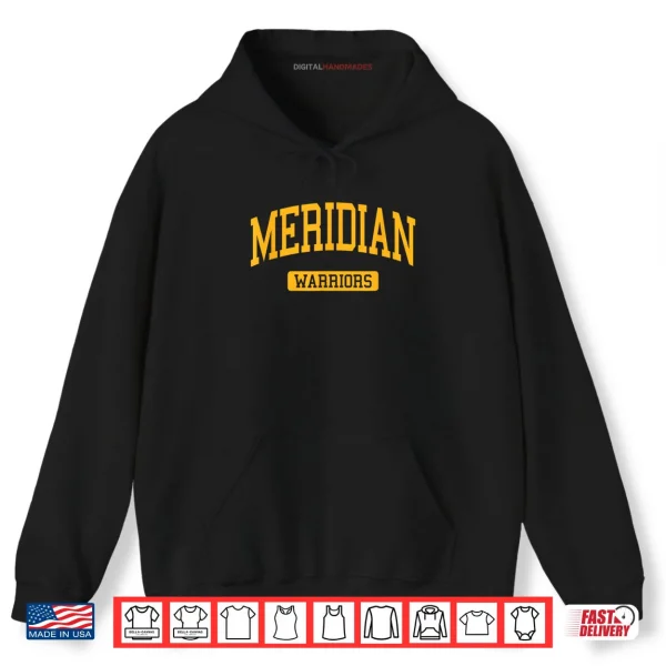 Hoodie Meridian High School HS Meridian ID Varsity Sports Shirt