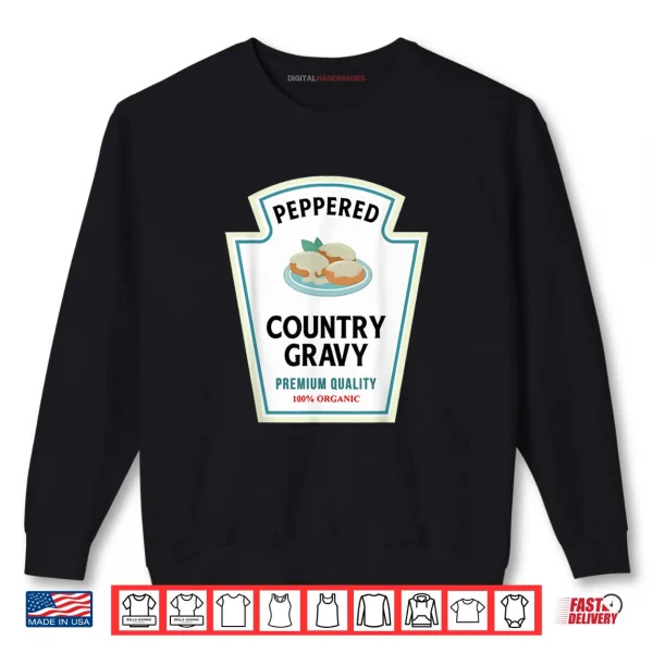 Sweatshirt Cute Group Condiments Family Halloween Costume Country Gravy Shirt
