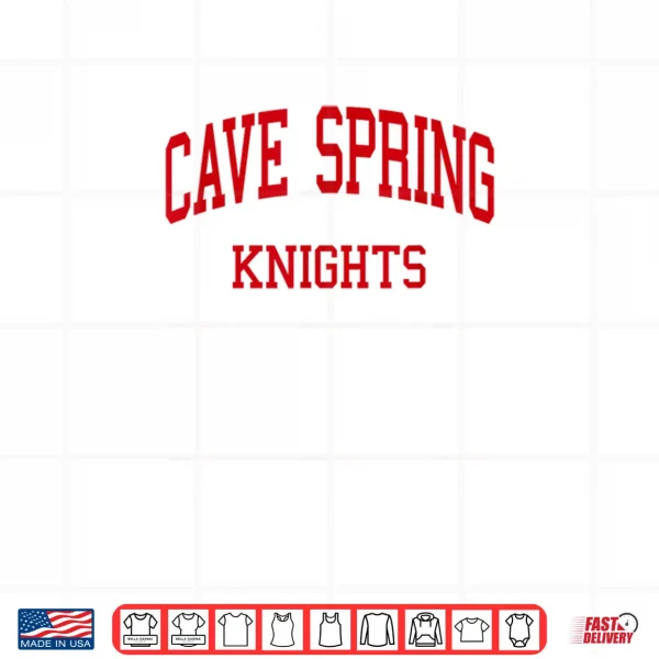 Design Cave Spring High School HS Roanoke VA Retro Shirt