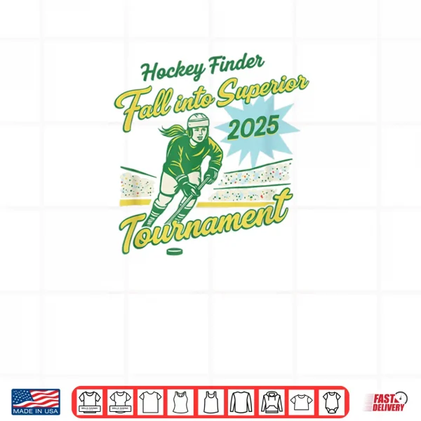 Design Hockey Finder Fall into Superior Shirt