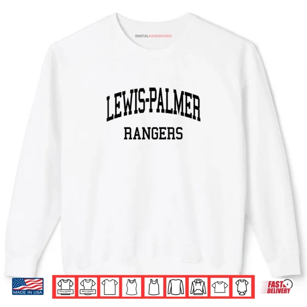 Sweatshirt Lewis Palmer High School HS Monument CO Retro Shirt