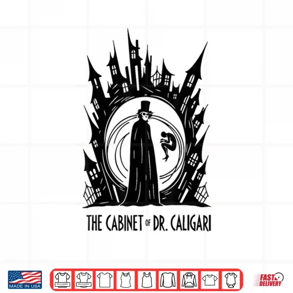 Design The Cabinet of Dr Caligari Classic Horror Shirt